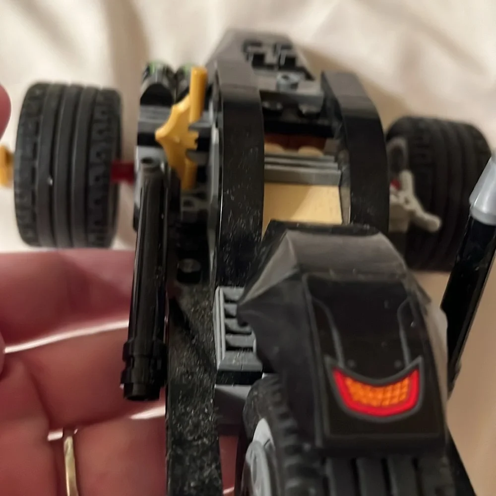 Lego Batmobile car for disassembling and reassembling Batman bat car legos brick